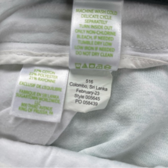 Lilly Pulitzer Women's Green Floral Shorts - Size 6 - Picture 7 of 9